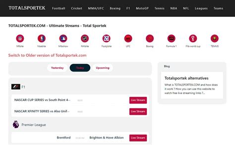 Totalsportek Live Streaming .